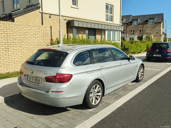 BMW 5-Series Estate, Diesel, 2015, Silver