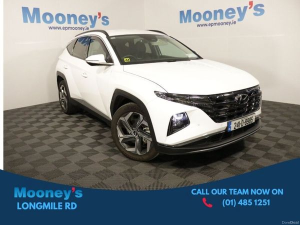 Hyundai Tucson SUV, Petrol Hybrid, 2024, White