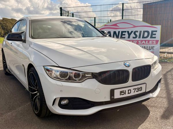 BMW 4-Series Saloon, Diesel, 2015, White