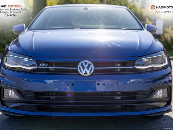 Volkswagen Polo Hatchback, Petrol, 2019, Blue