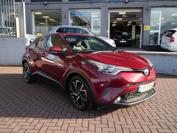 Toyota C-HR Hatchback, Petrol Hybrid, 2017, Red