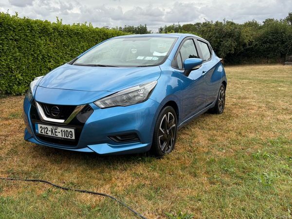 Nissan Micra Hatchback, Petrol, 2021, Blue