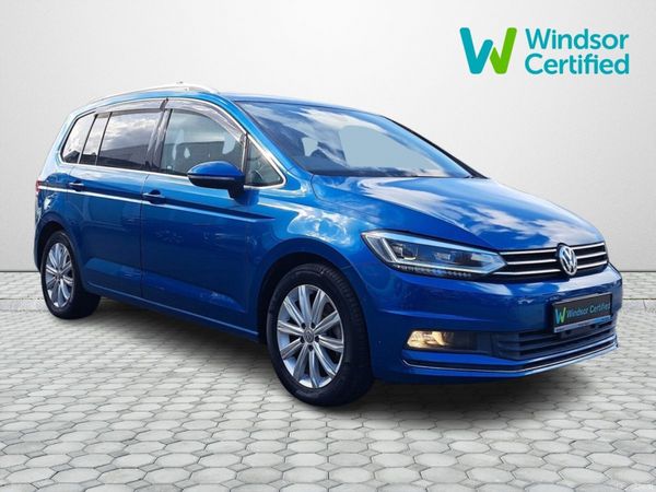 Volkswagen Touran MPV, Petrol, 2018, Blue