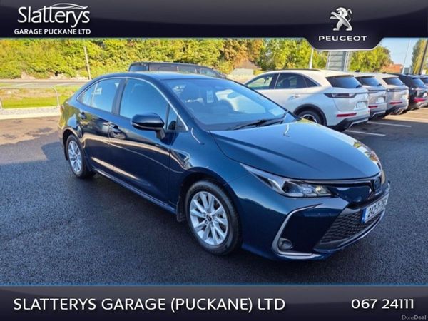 Toyota Corolla Saloon, Petrol Hybrid, 2024, Blue