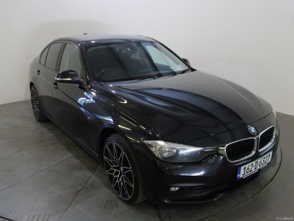 BMW 3-Series Saloon, Diesel, 2016, Black