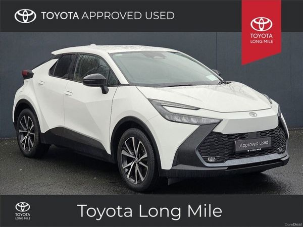Toyota C-HR SUV, Petrol Plug-in Hybrid, 2024, White