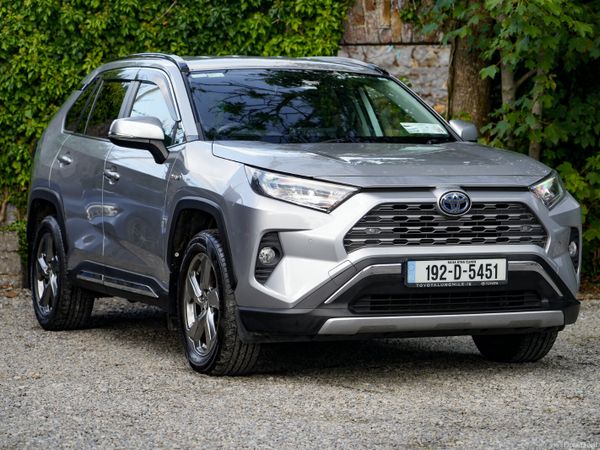 Toyota RAV4 SUV, Petrol Hybrid, 2019, Grey