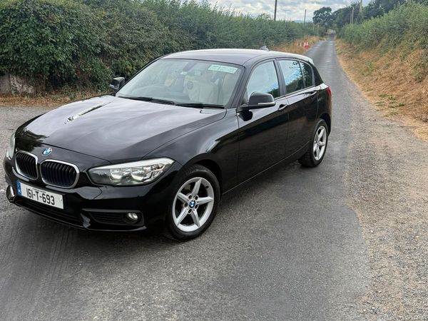 BMW 1-Series Hatchback, Diesel, 2016, Black