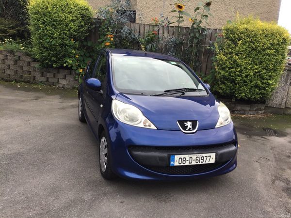 Peugeot 107 Hatchback, Petrol, 2008, Blue