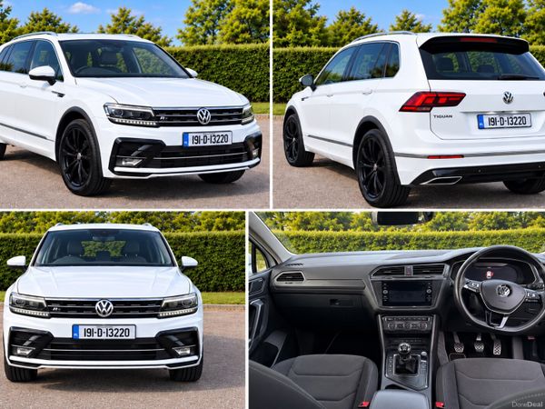 Volkswagen Tiguan SUV, Diesel, 2019, White