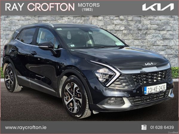 Kia Sportage SUV, Diesel Hybrid, 2023, Black