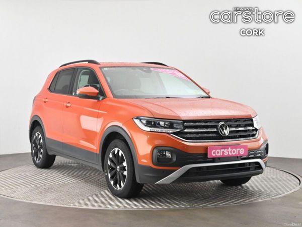 Volkswagen T-Cross SUV, Petrol, 2023, Orange