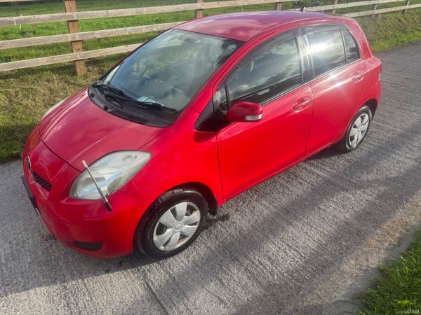 Toyota Vitz Hatchback, Petrol, 2008, Red