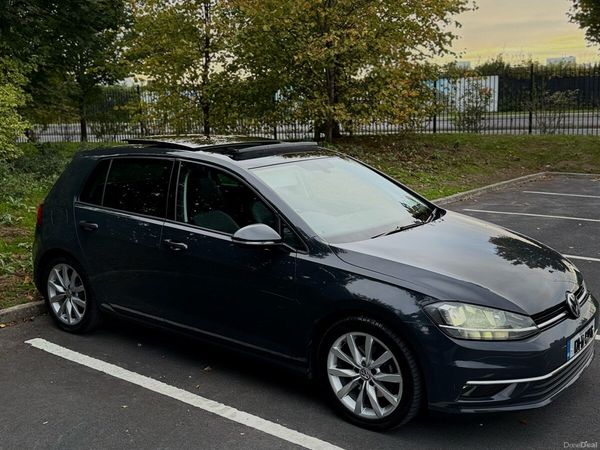 Volkswagen Golf Hatchback, Diesel, 2017, Grey