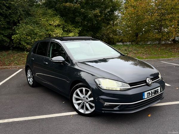 Volkswagen Golf Hatchback, Diesel, 2017, Grey