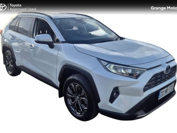 Toyota RAV4 SUV, Petrol Hybrid, 2023, White