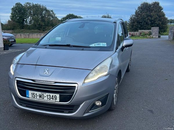 Peugeot 5008 MPV, Diesel, 2015, Grey