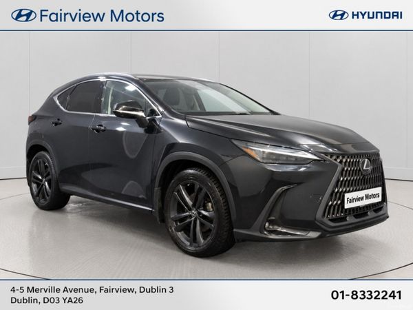 Lexus NX SUV, Petrol Plug-in Hybrid, 2023, Black