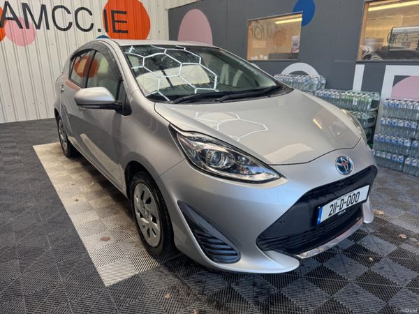 Toyota Aqua Hatchback, Petrol, 2021, Silver