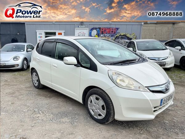 Honda Fit Hatchback, Petrol Hybrid, 2012, White