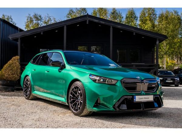 BMW M5 Estate, Petrol Plug-in Hybrid, 2025, Green
