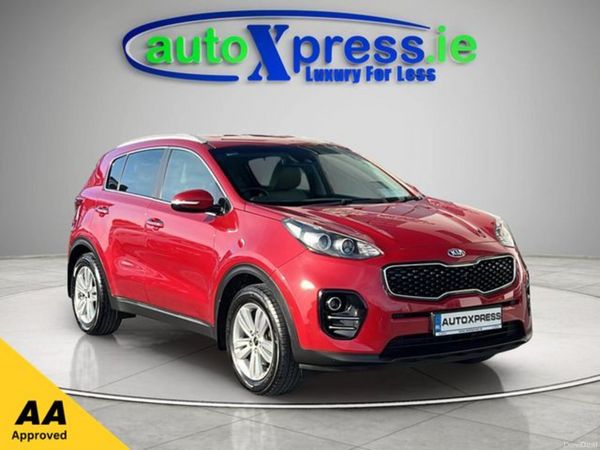Kia Sportage MPV, Diesel, 2018, Red