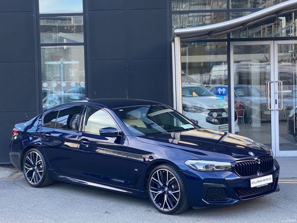 BMW 5-Series Saloon, Diesel, 2022, Blue