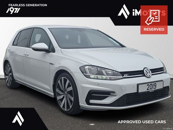 Volkswagen Golf Hatchback, Petrol, 2019, White