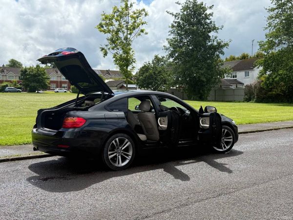 BMW 4-Series Saloon, Diesel, 2014, Black