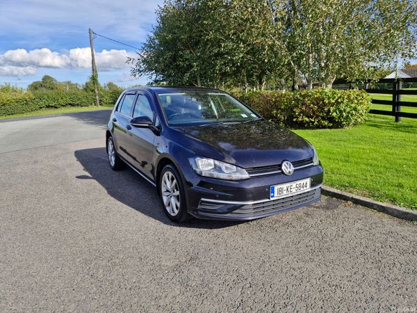 Volkswagen Golf Hatchback, Diesel, 2018, Black