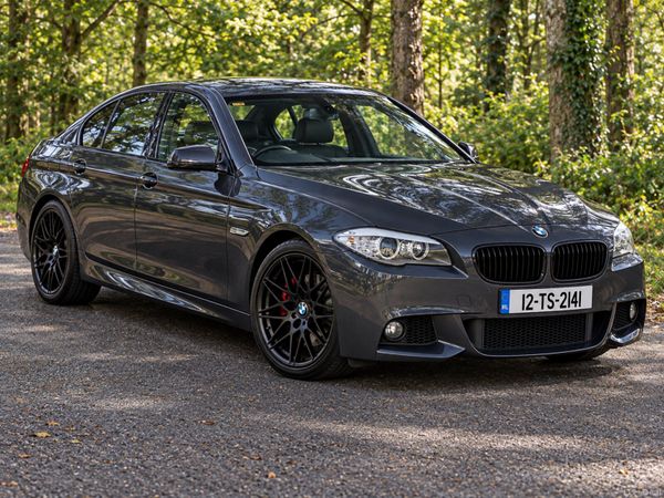 BMW 5-Series Saloon, Diesel, 2012, Grey