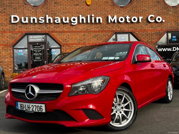 Mercedes-Benz CLA Saloon, Diesel, 2016, Red