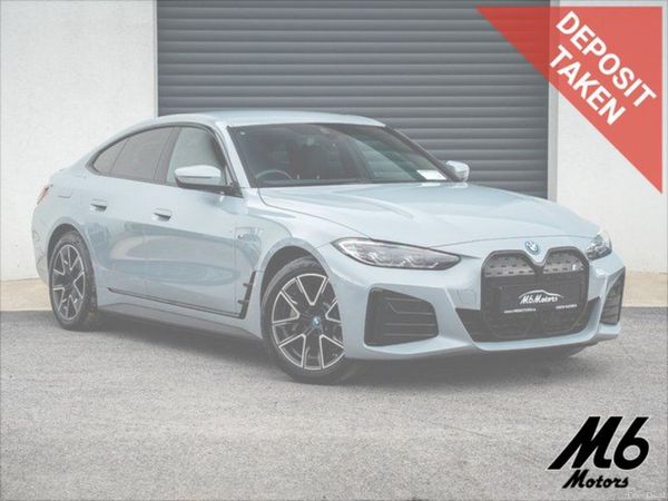 BMW i4 Coupe, Electric, 2023, Grey