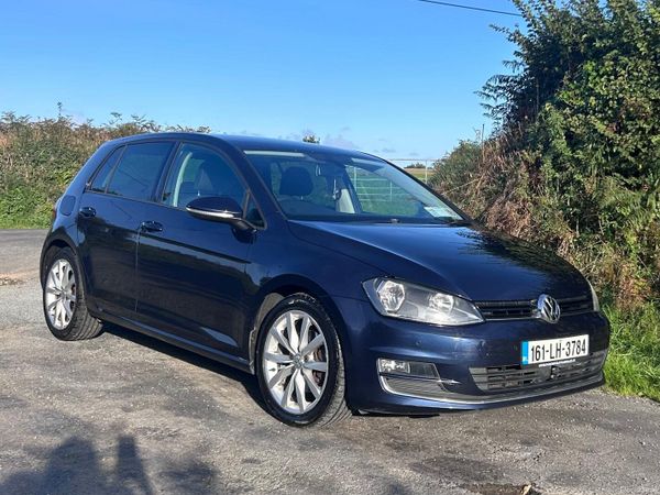 Volkswagen Golf Hatchback, Diesel, 2016, Blue