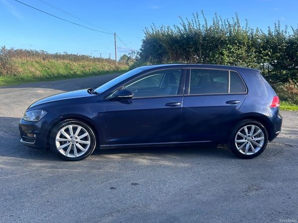Volkswagen Golf Hatchback, Diesel, 2016, Blue