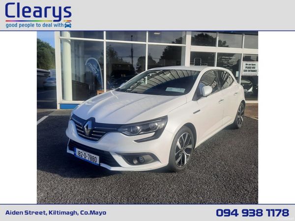 Renault Megane Hatchback, Diesel, 2018, White