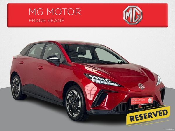 MG 4 Hatchback, Electric, 2023, Red