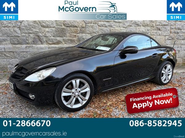 Mercedes-Benz SLK Convertible, Petrol, 2010, Black
