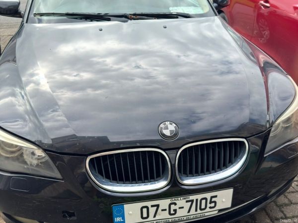 BMW 5-Series Saloon, Diesel, 2007, Black