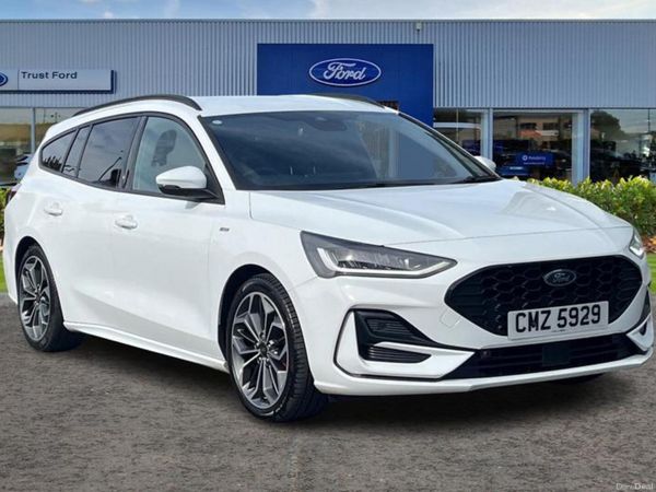 Ford Focus Estate, Petrol, 2023, White