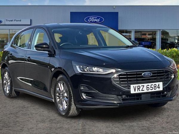 Ford Focus Hatchback, Petrol Hybrid, 2024, Black