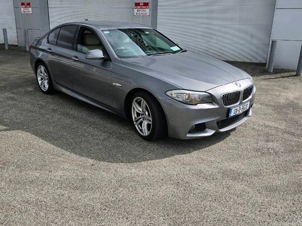 BMW 5-Series Saloon, Diesel, 2013, Grey