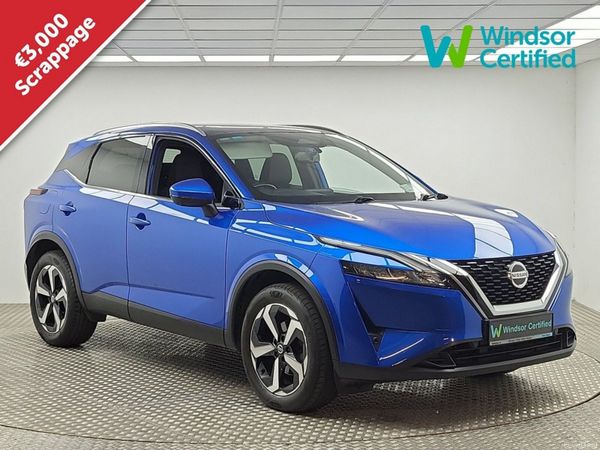 Nissan Qashqai MPV, Petrol, 2021, Blue