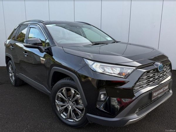 Toyota RAV4 SUV, Petrol Hybrid, 2024, Black