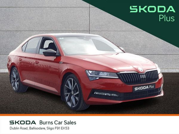 Skoda Superb Saloon, Diesel, 2024, Red