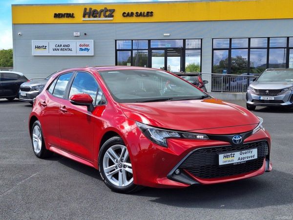 Toyota Corolla Hatchback, Petrol Hybrid, 2023, Red