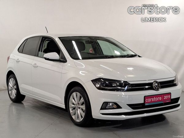 Volkswagen Polo Hatchback, Petrol, 2019, White