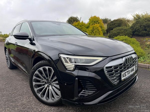 Audi Q8 SUV, Electric, 2024, Black