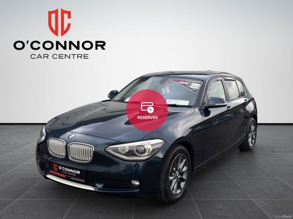 BMW 1-Series Hatchback, Petrol, 2014, Blue