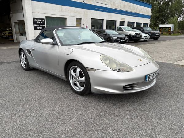 Porsche Boxster Convertible, Petrol, 2003, Silver